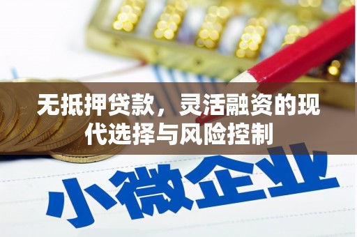 酒泉无抵押贷款，灵活融资的现代选择与风险控制