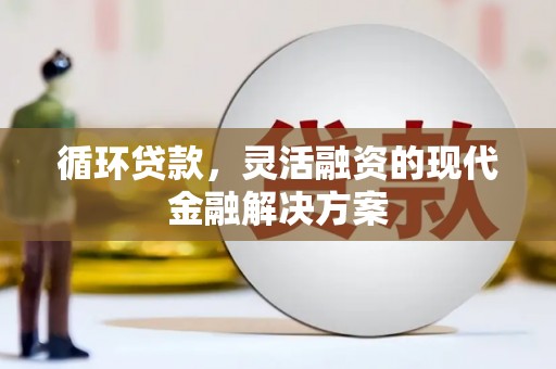 酒泉循环贷款，灵活融资的现代金融解决方案