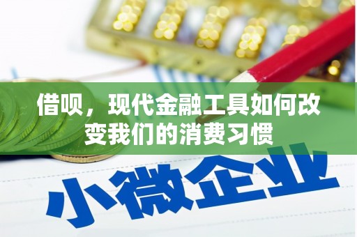 酒泉借呗，现代金融工具如何改变我们的消费习惯
