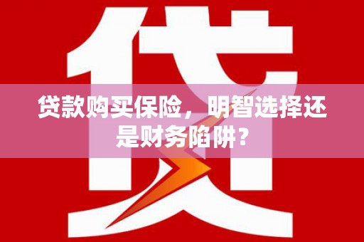酒泉贷款购买保险，明智选择还是财务陷阱？
