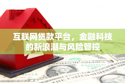 酒泉互联网贷款平台，金融科技的新浪潮与风险管控