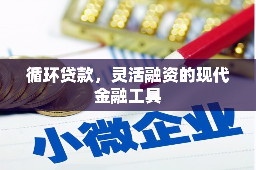 酒泉循环贷款，灵活融资的现代金融工具