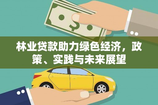 酒泉林业贷款助力绿色经济，政策、实践与未来展望