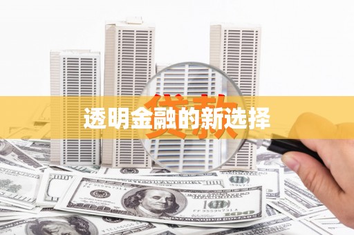 酒泉透明金融的新选择