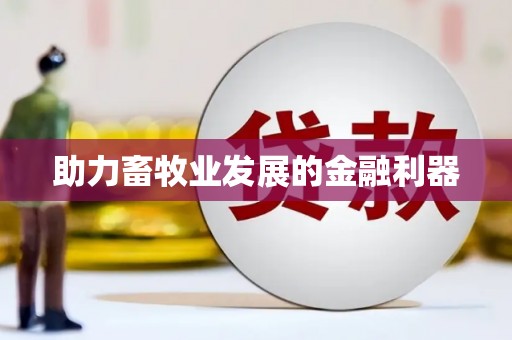 酒泉助力畜牧业发展的金融利器